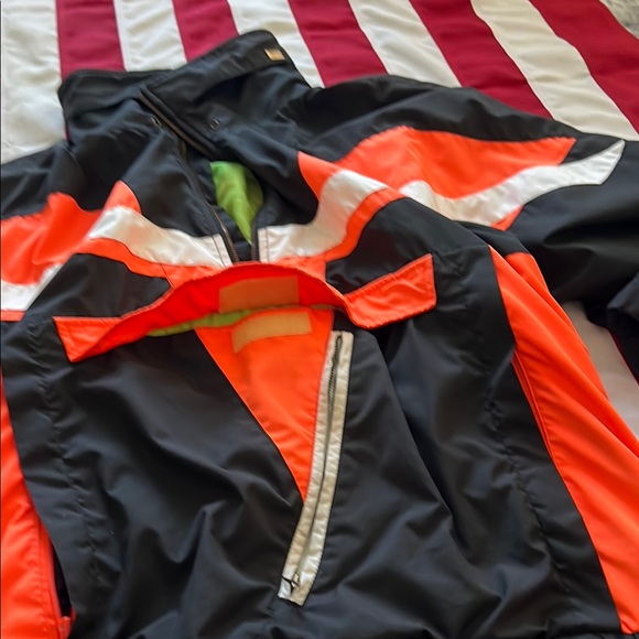 Vintage neon color block jacket - Picture 10 of 17